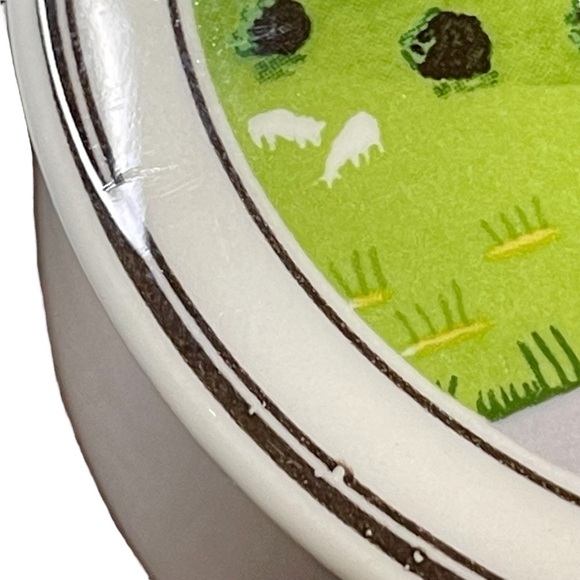 VTG Villeroy And Boch Design Naïf Porcelain Trinket Jewelry Box Collectible - Picture 11 of 11